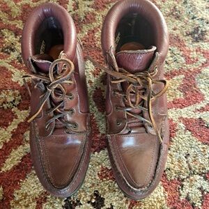 Vintage Timberland Leather Lace-Up Chukka Boots
